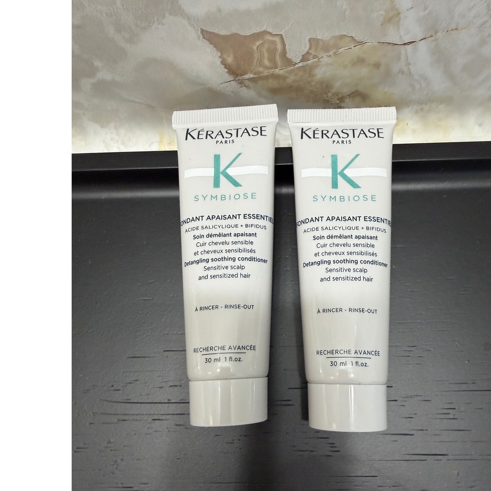Kerastase Symbiose Fondant Apaisant Essentiel Conditioner 2x 30ml 1oz‎ Travel